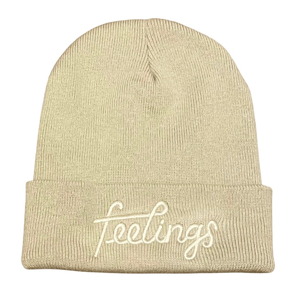 Feelings Beanie Beige / One Size